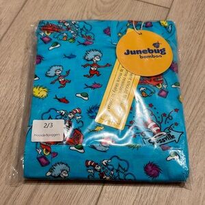 Kids Matching Set - Teal Dr. Seuss Print